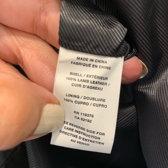 Helmut Lang long straight black suede (lamb leather) skirt. Size 10 - Picture 6 of 6